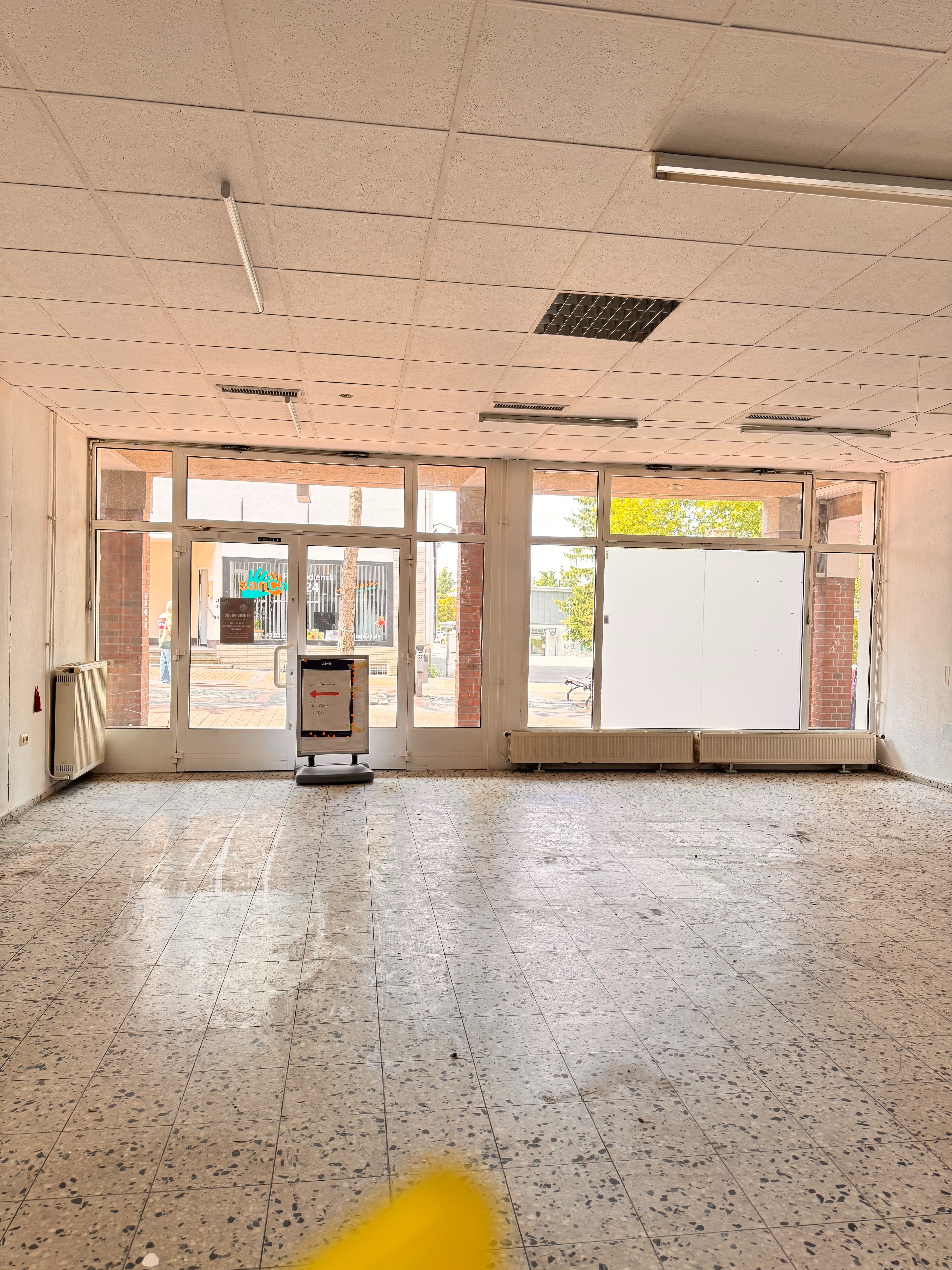 Publikumsnahe Räume in der Fußgängerzone