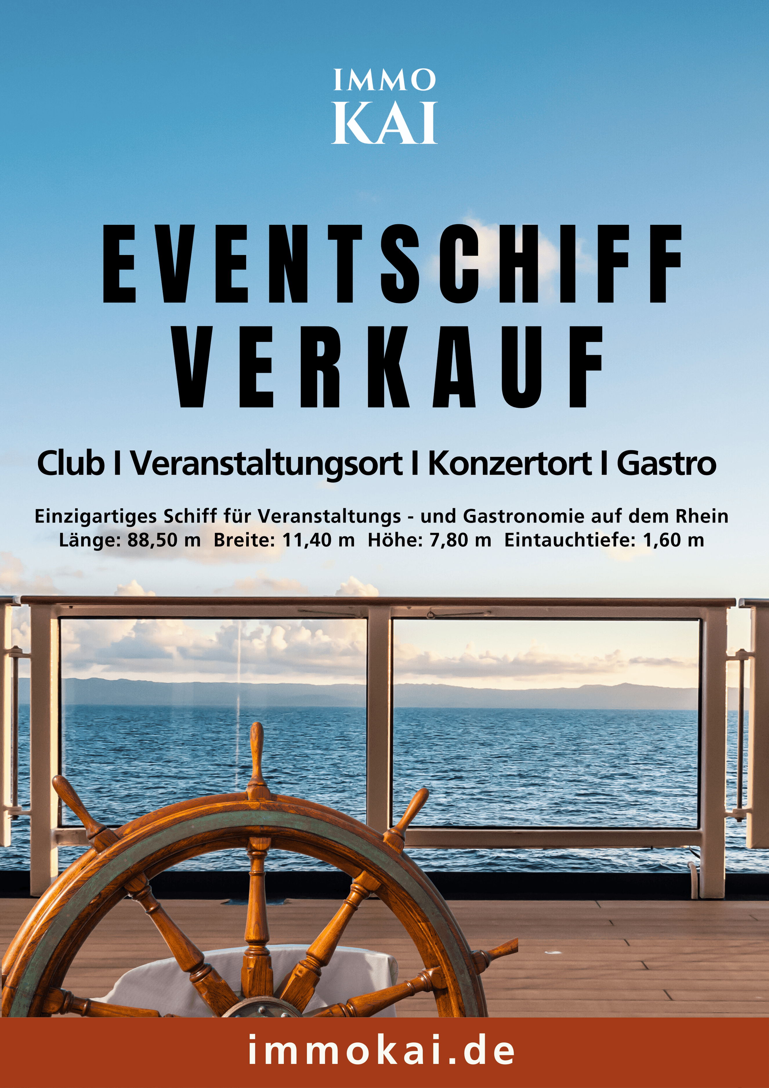 Ahoi! Tolles Event.- Veranstaltung.- Partyschiff zu erwerben!