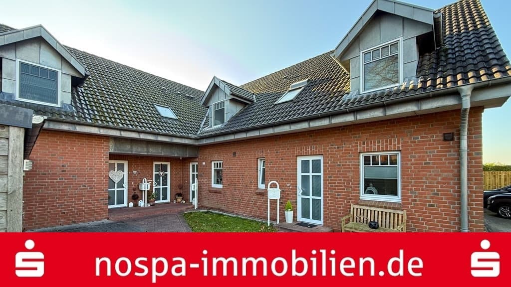 vermietetes Reihenhaus mit Terrasse und freiem Blick ins Moor