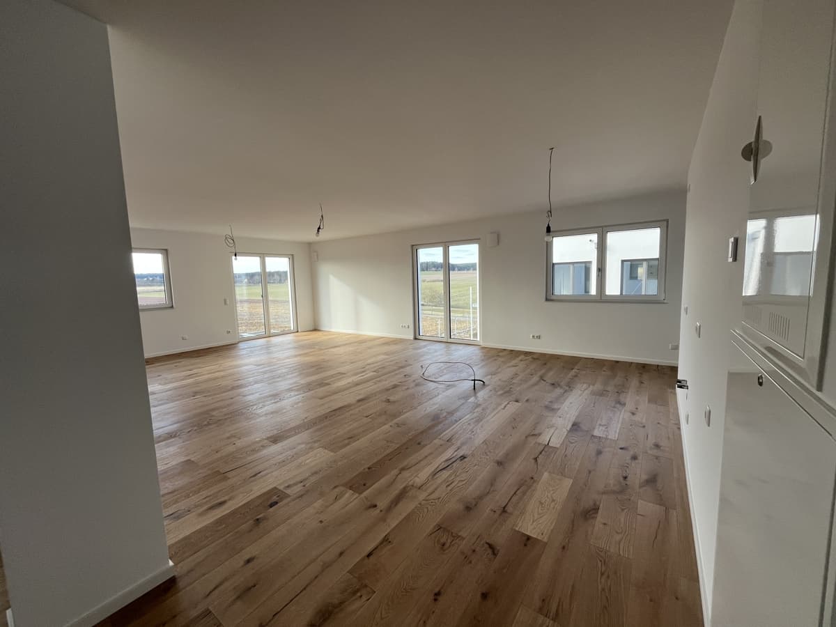 "Moderne klimafreundliche Neubauwohnung - bereits vermietet mit nachhaltiger und langfristiger Perspektive - Naturstadt Speichersdorf“