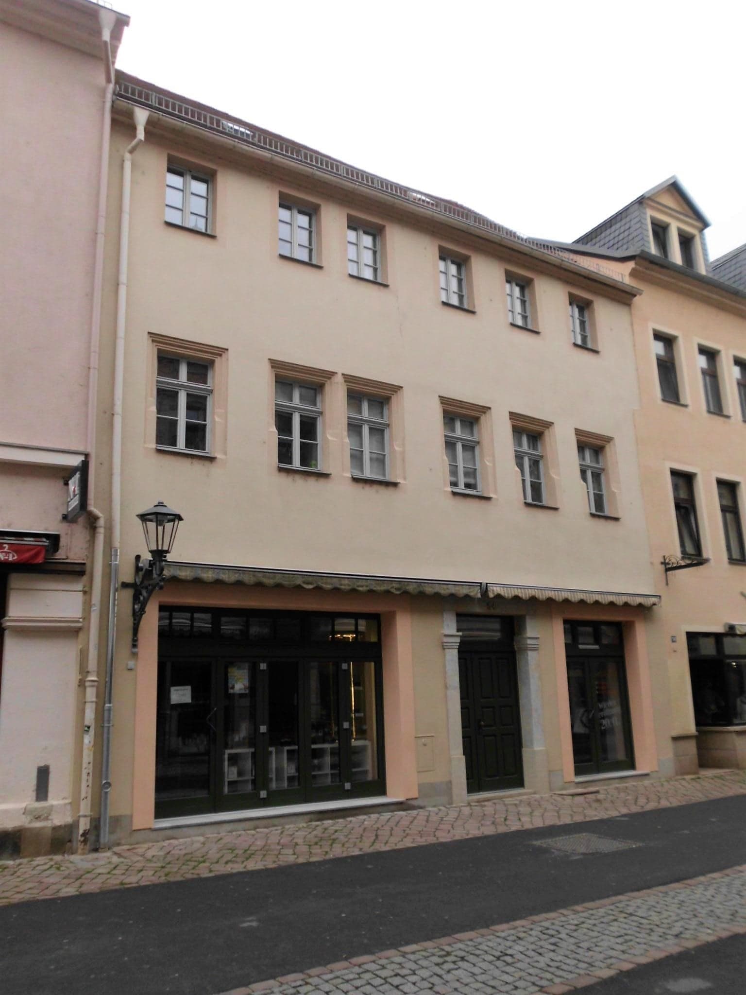 Ladengeschäft in der Fußgängerzone von Pirna