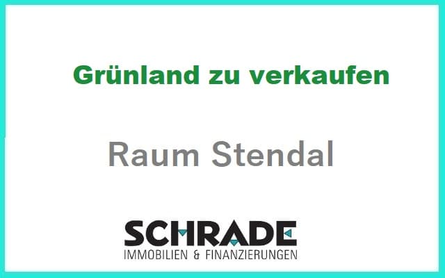 13 ha Grünland in der Altmark