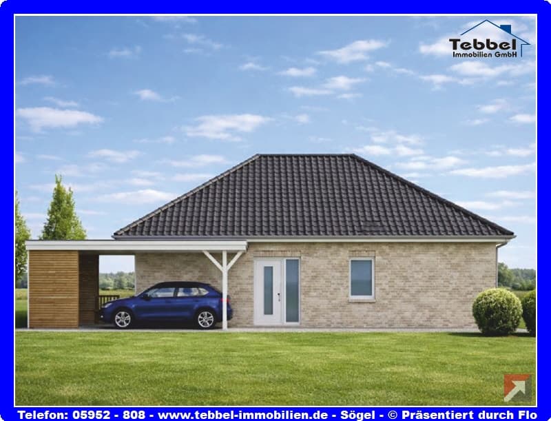 +++ Neubau - Walmdachbungalow in Sögel - Schlossnähe +++