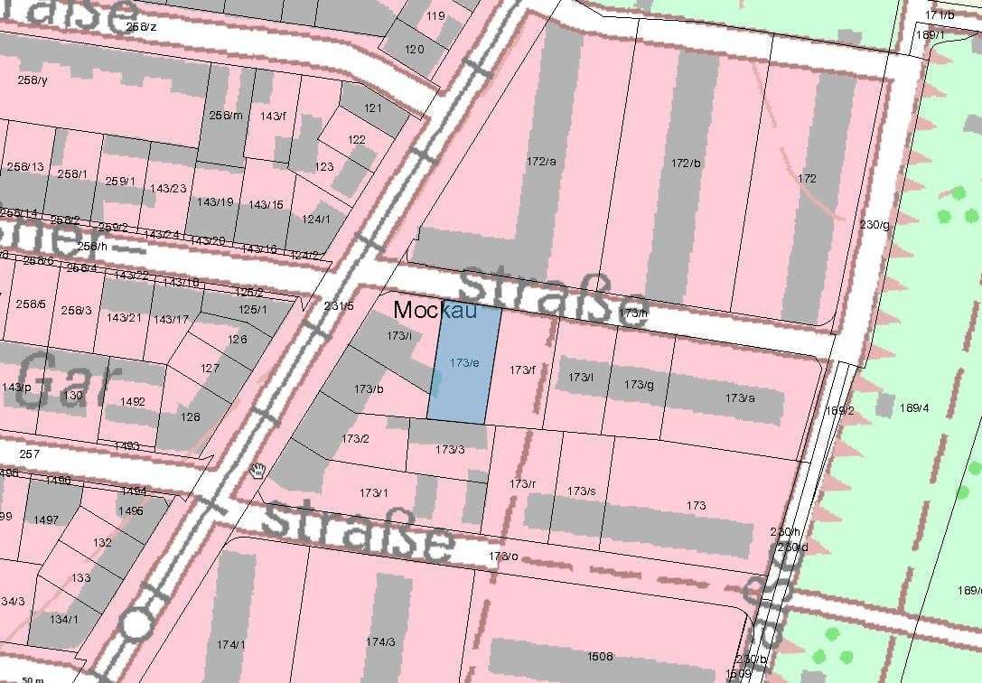 Baugrundstück mit Planstudie für ca. 654 m² Wohnfläche