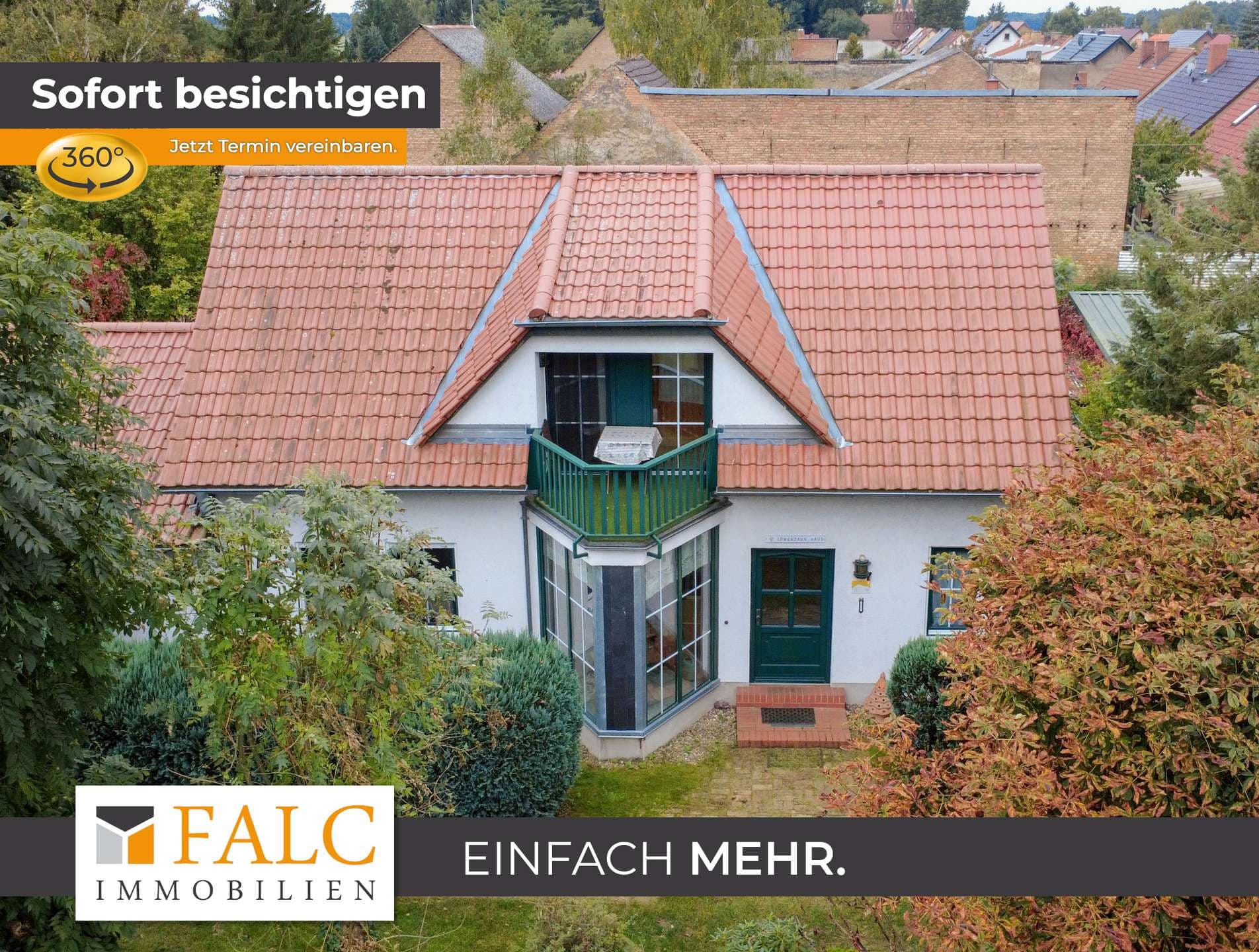 Schorfheide b. Berlin: 2 Wohnhäuser, 21 kWp PV, 4.050 m² Grundstück
