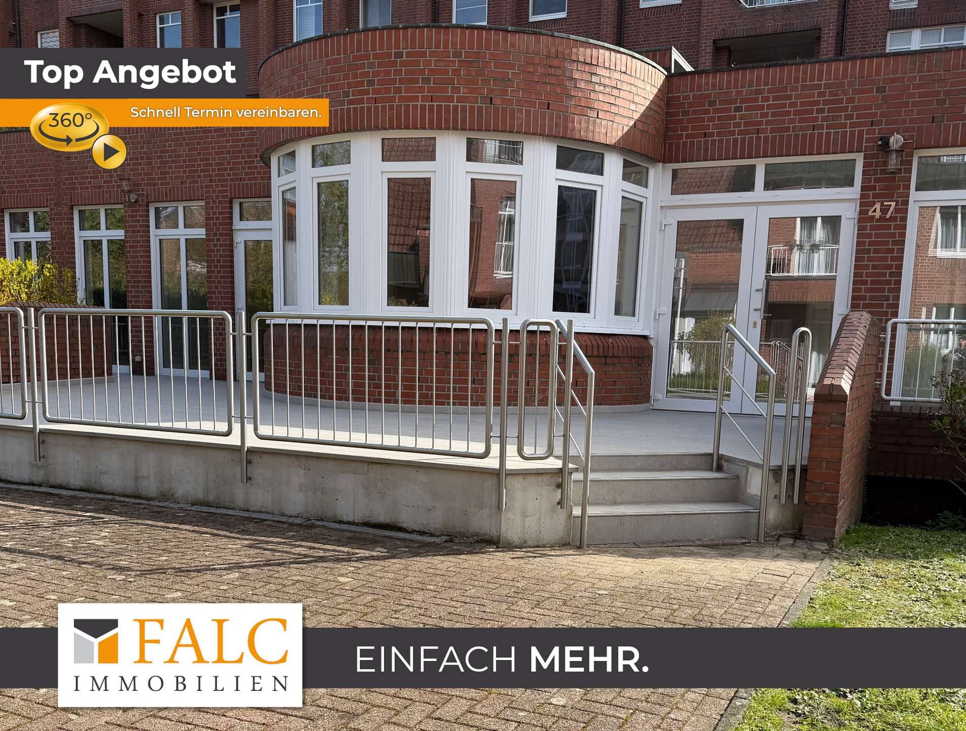 Exklusives Wohnen auf einer Ebene – 6 Zimmer, ca. 220 m², Balkon & TG-Stellplatz möglich