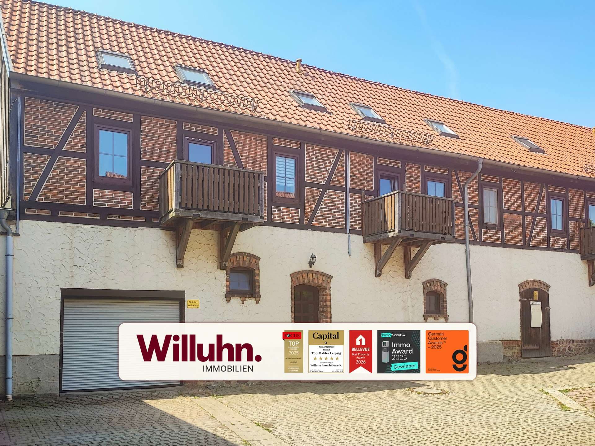 Historisches Erbe trifft Moderne - ritterlicher Freihof mit Wohneinheiten, Gewerbe und Photovoltaik