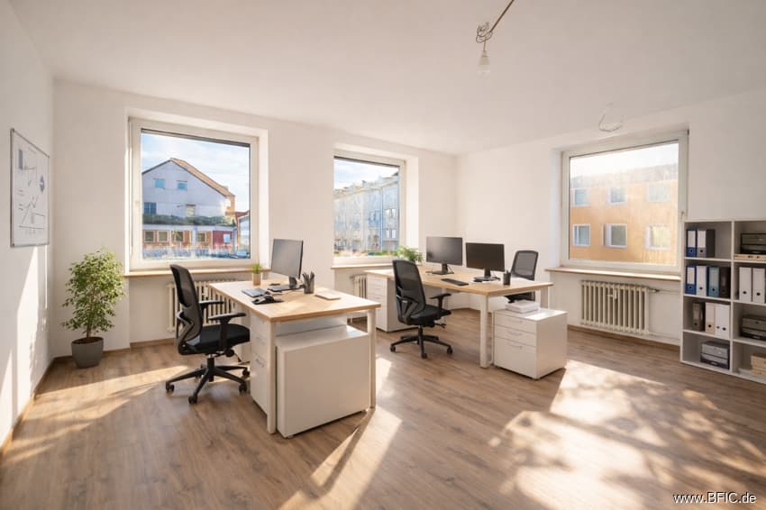 zentrale Büroetage – umfassend renoviert! - in Toplage FFB - provisionsfrei für den Mieter