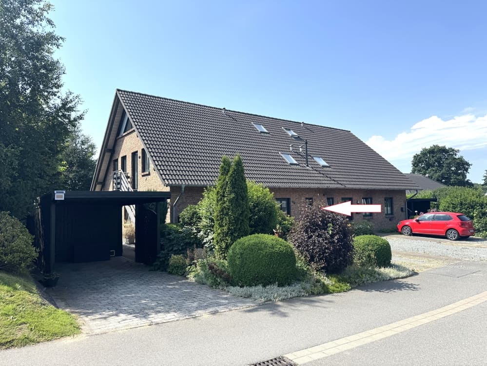 Gute Lage, gut vermietet, gute Renditeaussichten: moderne 2-Zi. Eigentumswohnung in Rantrum.