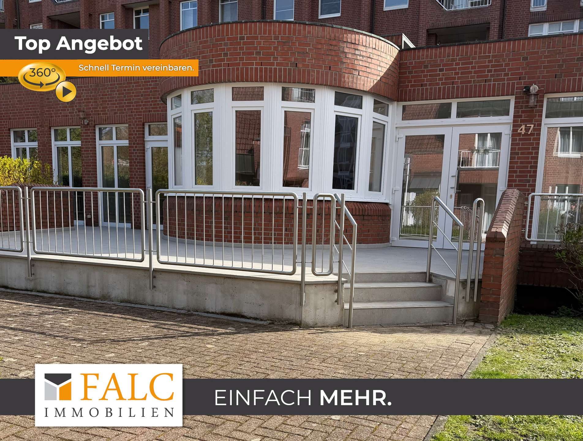 Exklusives Wohnen auf einer Ebene – 6 Zimmer, ca. 220 m², Balkon & TG-Stellplatz möglich