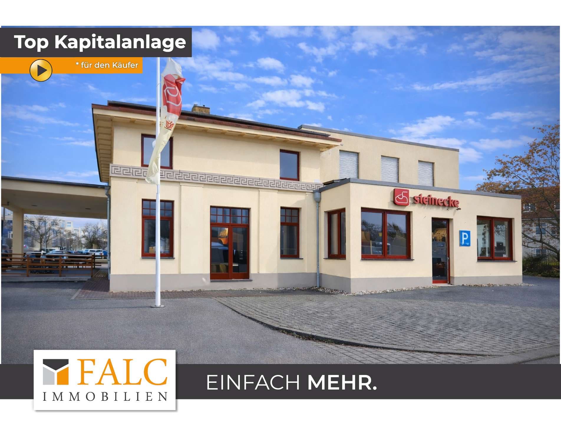 Historische Tankstelle * vollvermietetes Investment in Top-Lage von Leuna-Gartenstadt