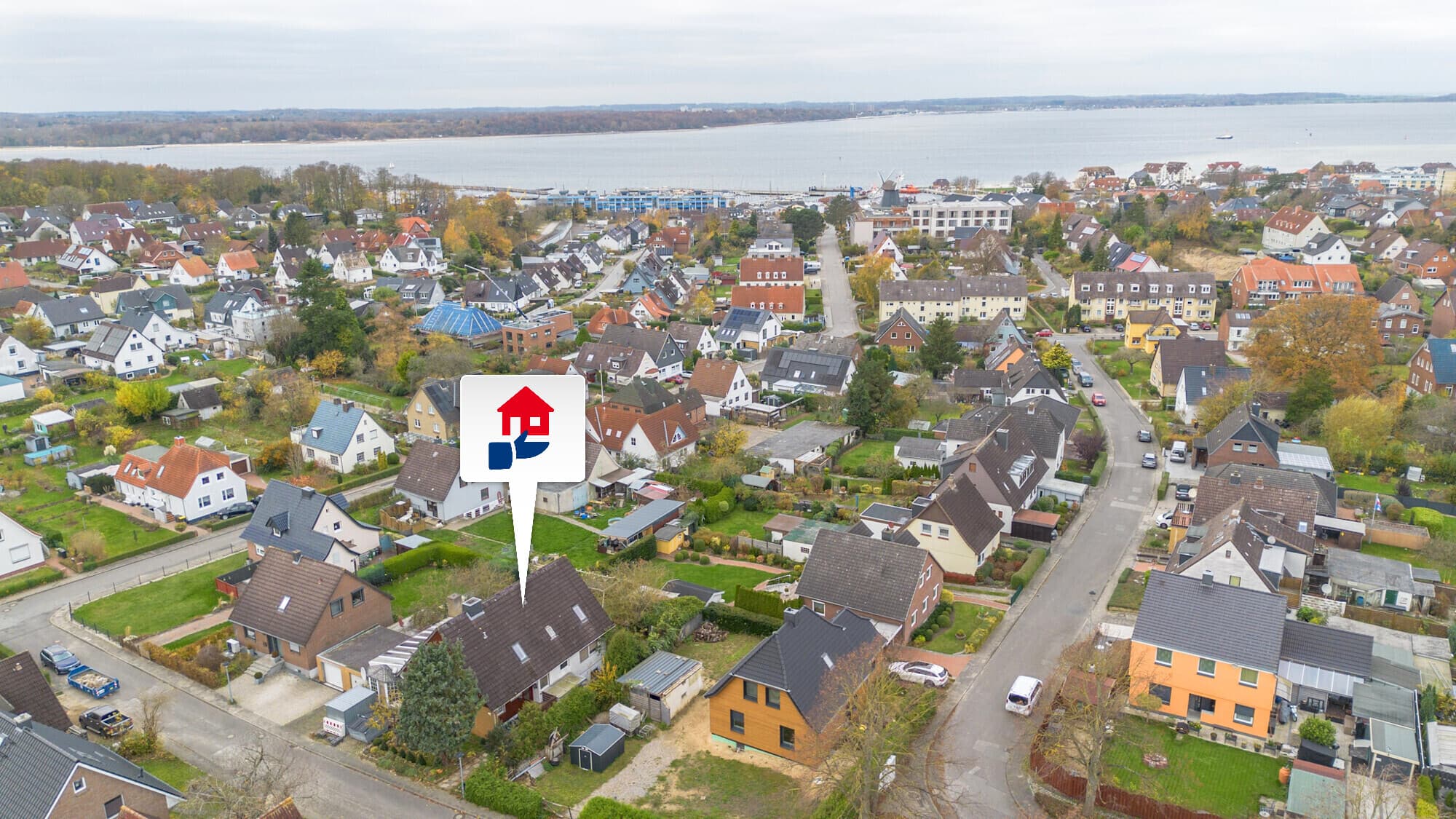 Schön gelegenes Grundstück nahe der Ostsee in Laboe