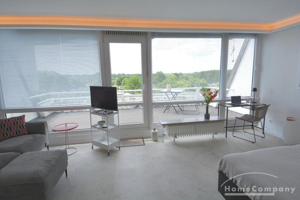 Hochwertig möblierte Wohnung in Kiel Schilksee mit Weitblick ins Grüne