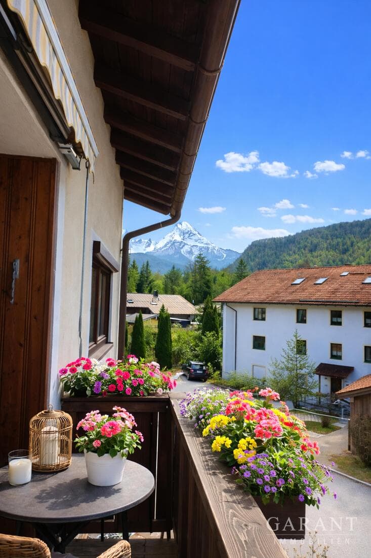 Der Watzmann zieht bei Ihnen ein.