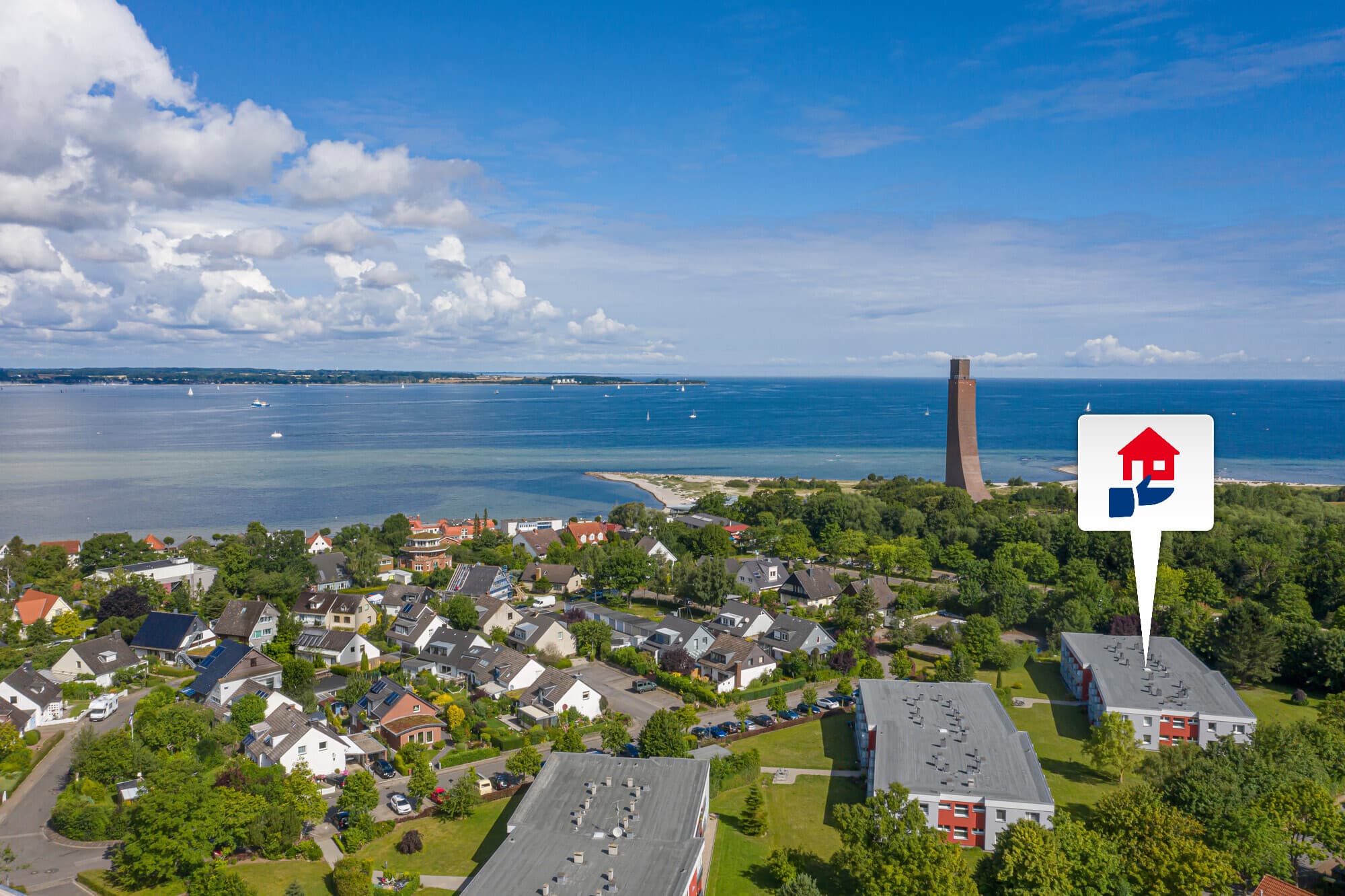 Maritime Wohnung in begehrter Lage von Laboe