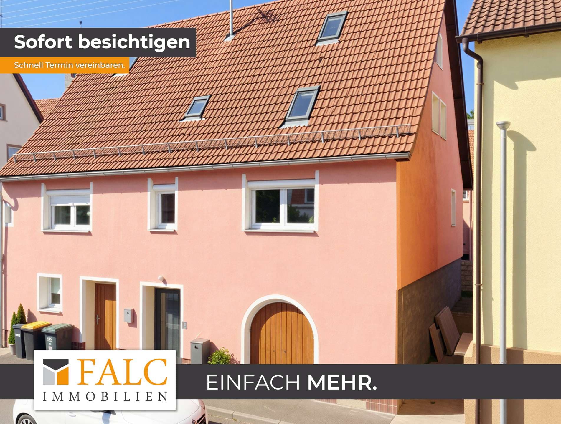 Charmantes EFH auf mehreren Ebenen inkl. Garage und historischem Gewölbekeller - FALC Immobilien HN