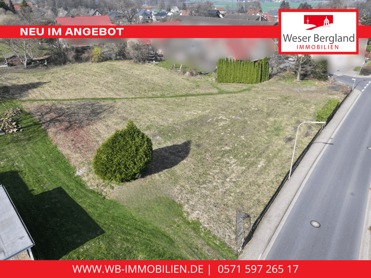 Seltene Gelegenheit: Baugrundstück mit über 3.000 m² in Minden - Haddenhausen
