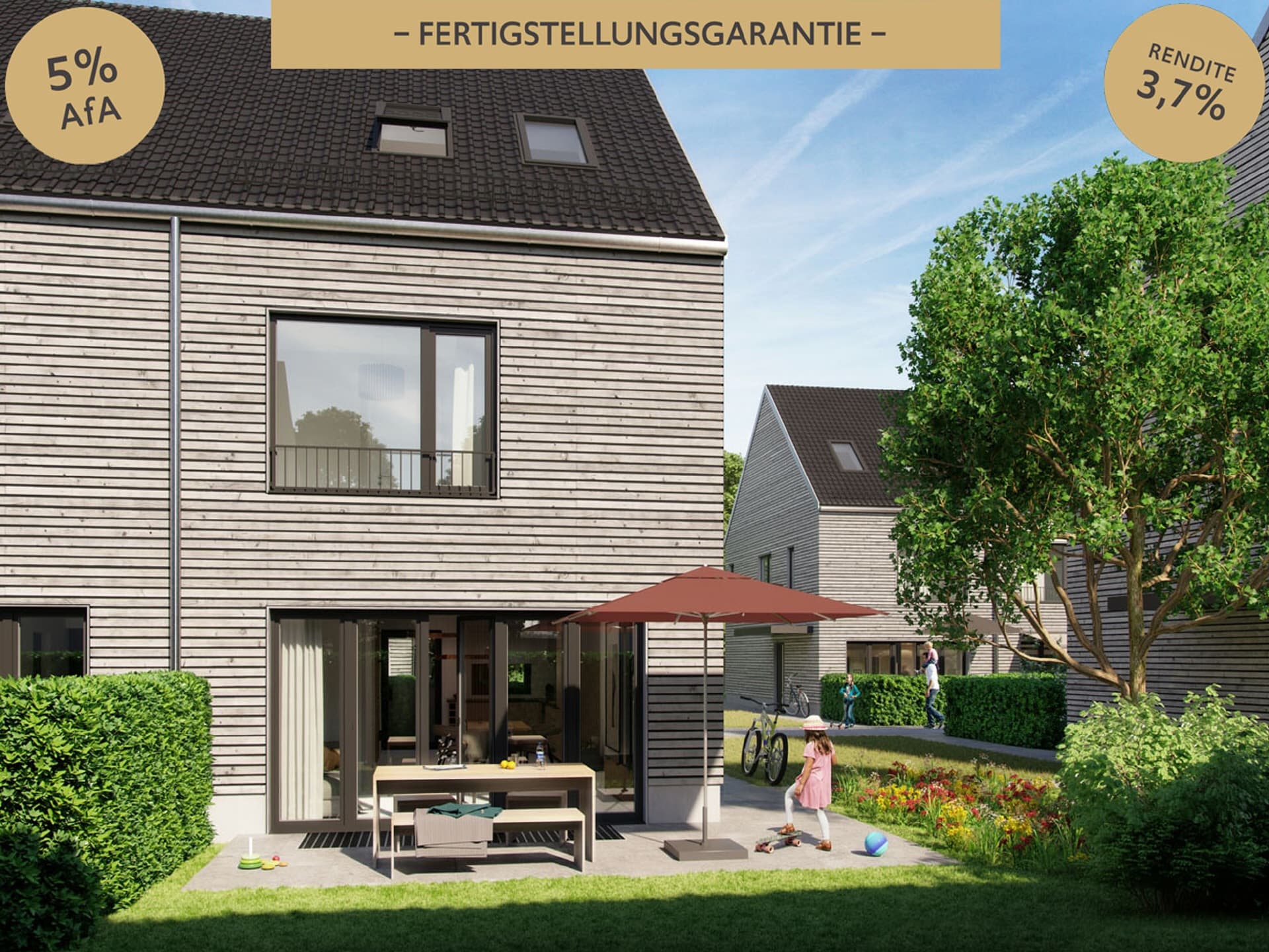 AIGNER - Investition in die Zukunft - Neubau 3-Spänner in Gauting
