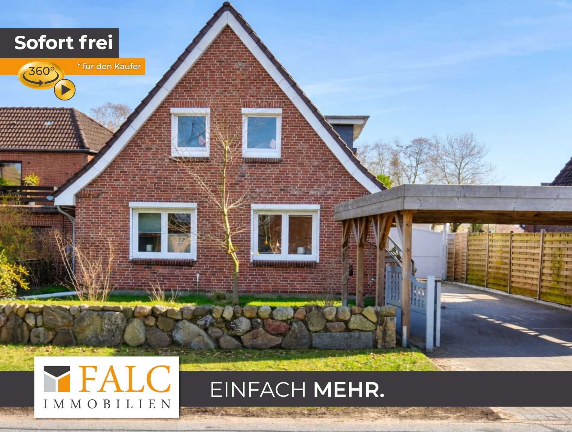 Einfamilienhaus mit großem Grundstück und Nebengebäuden in Weddingstedt