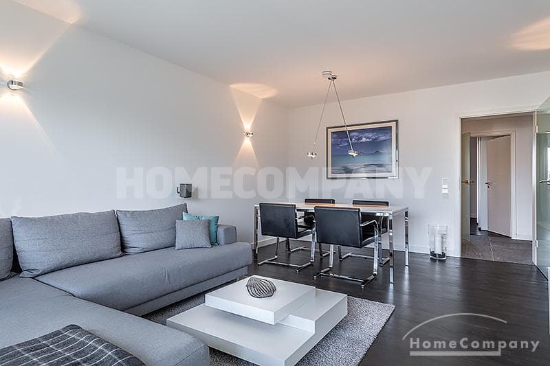 Ruhig und Stylish wohnen in Harlaching! Modern und hochwertig möblierte 2-Zimmer-Wohnung mit großem Balkon