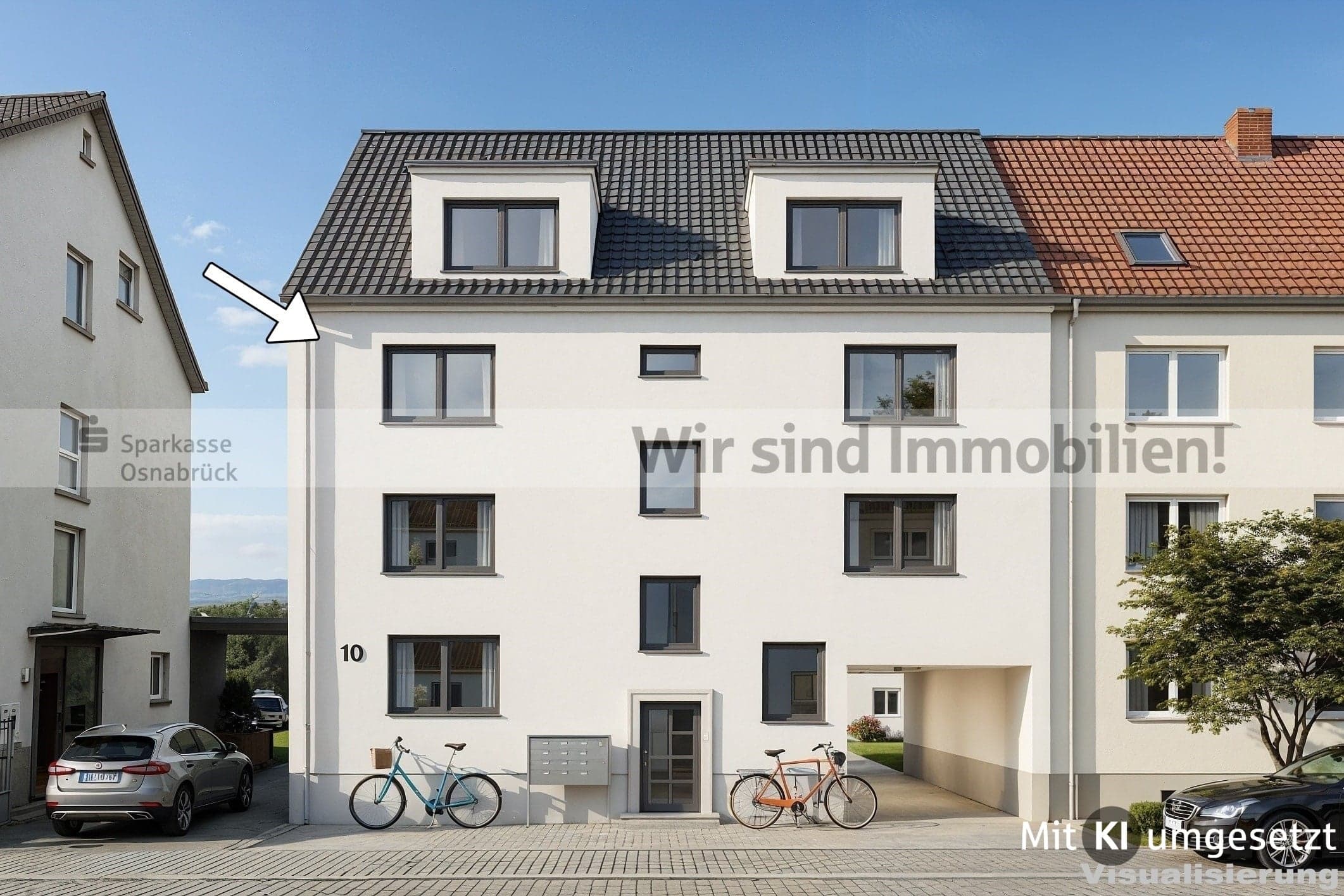 Kernsanierte Wohnung im KfW 55 Standard