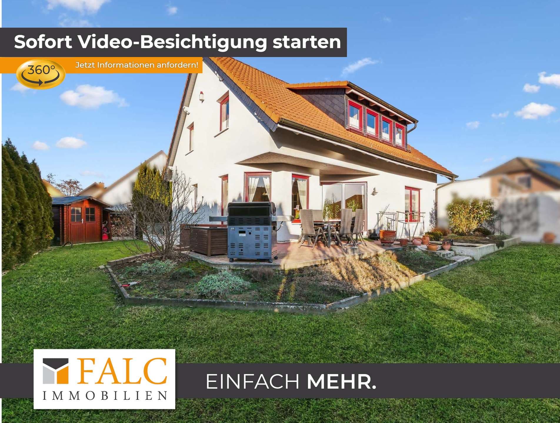 Gepflegtes, großes EFH mit schönem Garten + Zimmer mit wohnraumähnlichem Charakter im Keller
