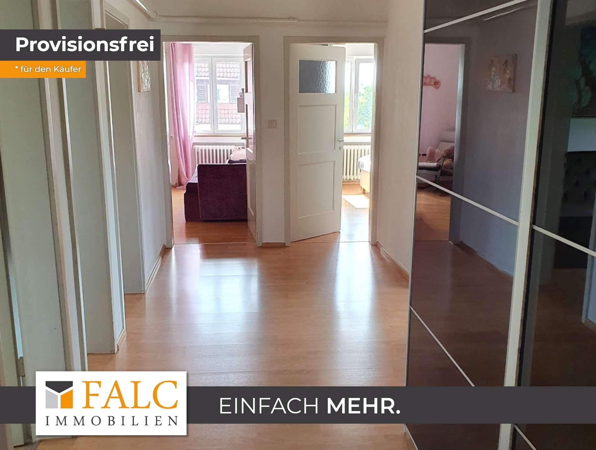 Attraktive 4-Zimmer-Dachgeschosswohnung mit Ausbaupotenzial, Gartenanteil und Stellplatz