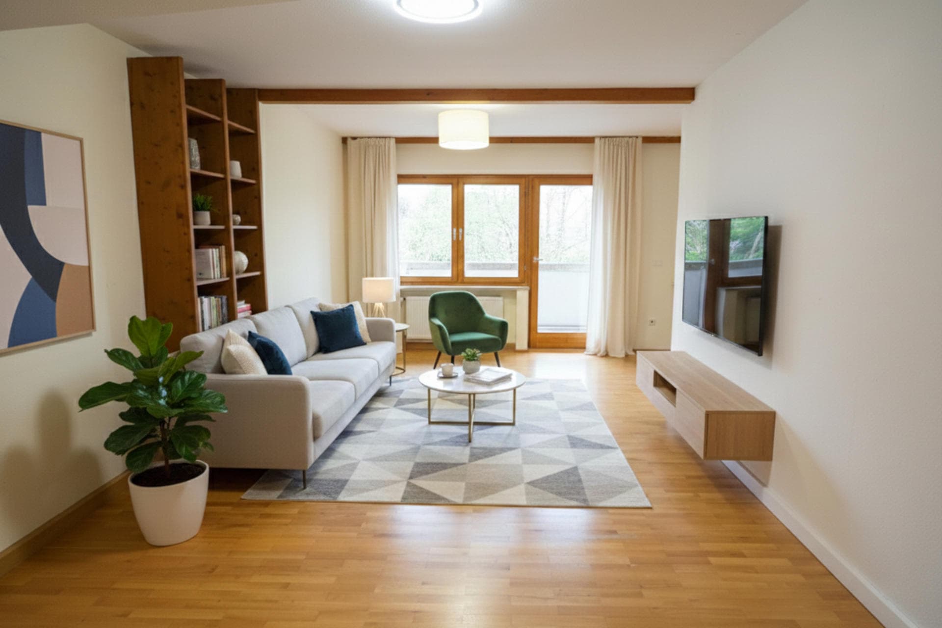 Altbauwohnung in Happing – Ihr zukünftiges Zuhause mit Loggia & Garten