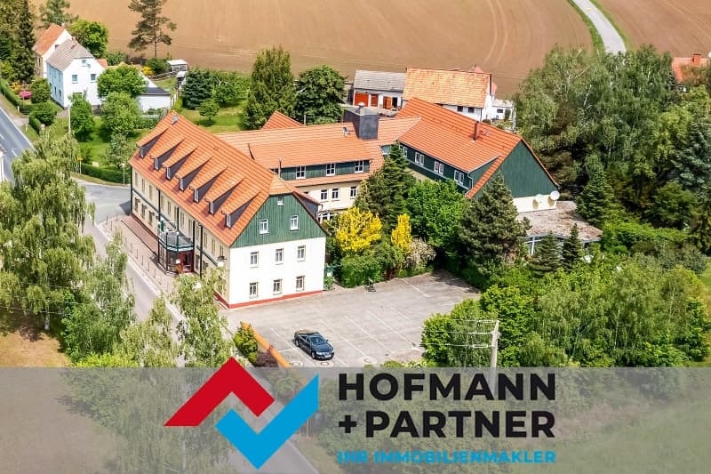 Hotel mit 30 Zimmern und zwei Restaurants nahe Dresden
