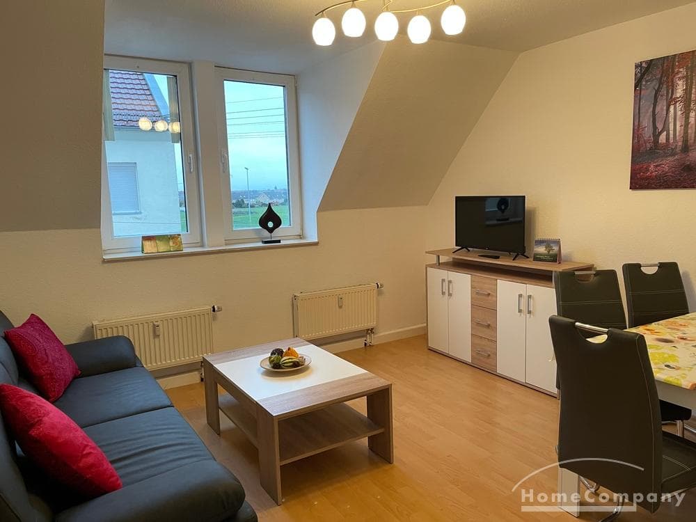 27859 HomeCompany Möbliert/Furnished 2-Zimmer Apartment in Leipzig-Lindenthal max. 3 Personen