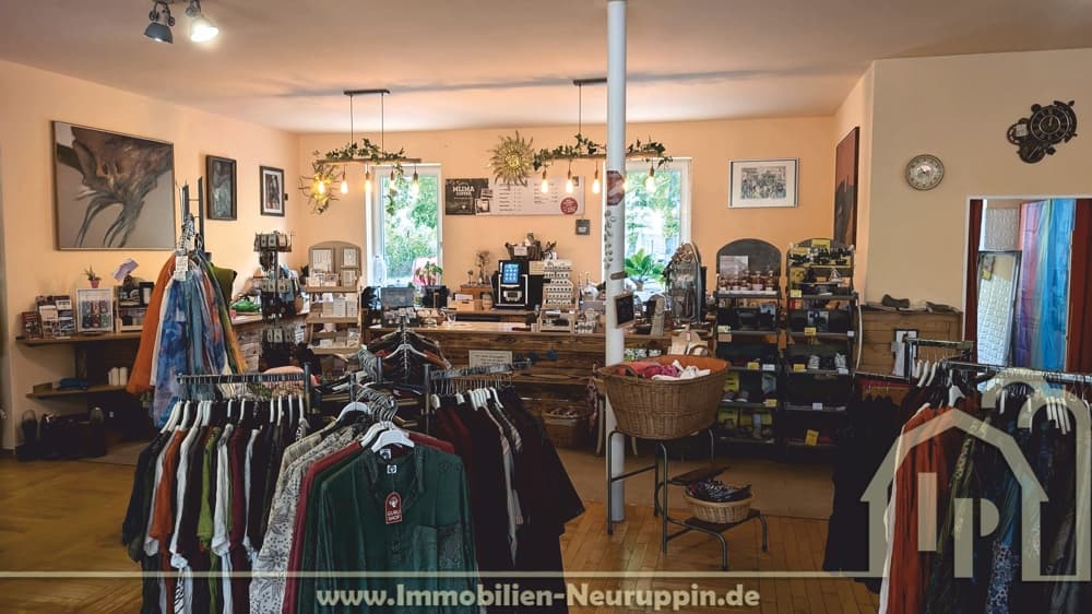 Große, attraktive Ladeneinheit in Rheinsberg – ca. 290 m² in Top-Lage! Gastronomie möglich.