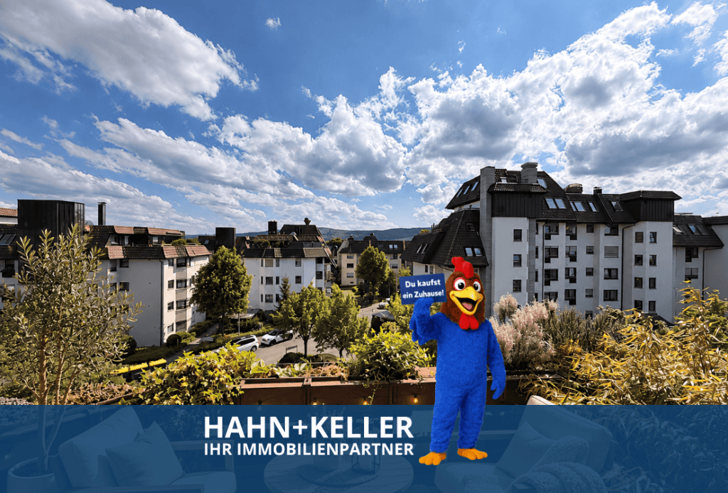 Interessante Fernsicht! Attraktive 3 Zimmer-Wohnung mit sonnigem Balkon!