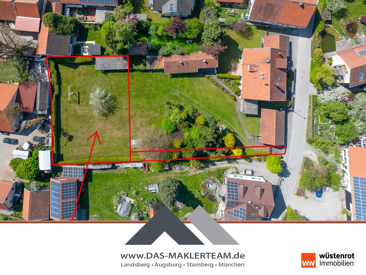 Ansprechendes Baugrundstück in ruhiger Ortskernlage von Schwifting – vielseitig bebaubar