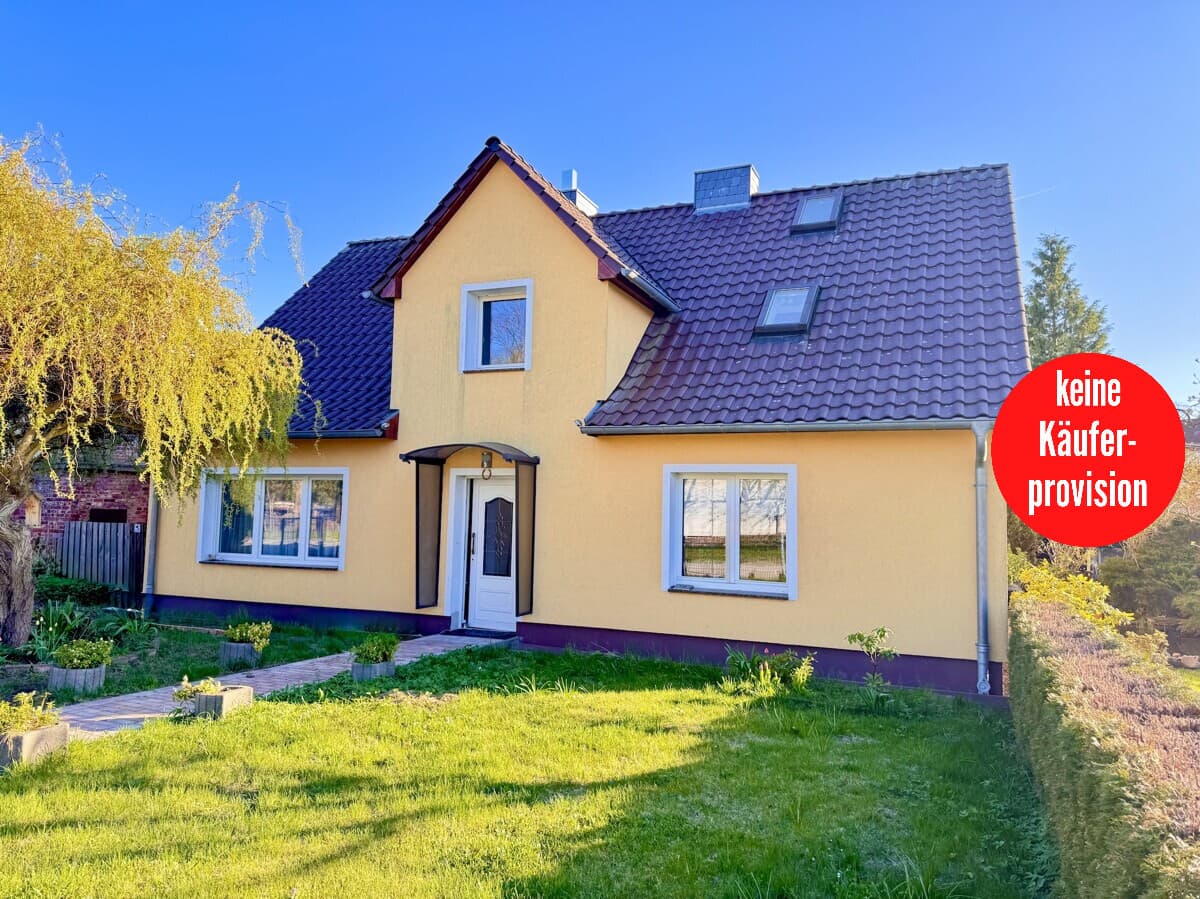 HORN IMMOBILIEN++Einfamilienhaus in Pasewalk mit Einbauküche, Kamin und viel Platz für Ihre Familie!