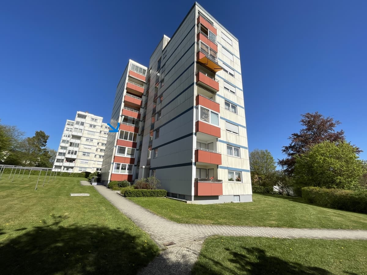 Gepflegte 3-Zimmer-Wohnung in zentraler Lage in Tirschenreuth