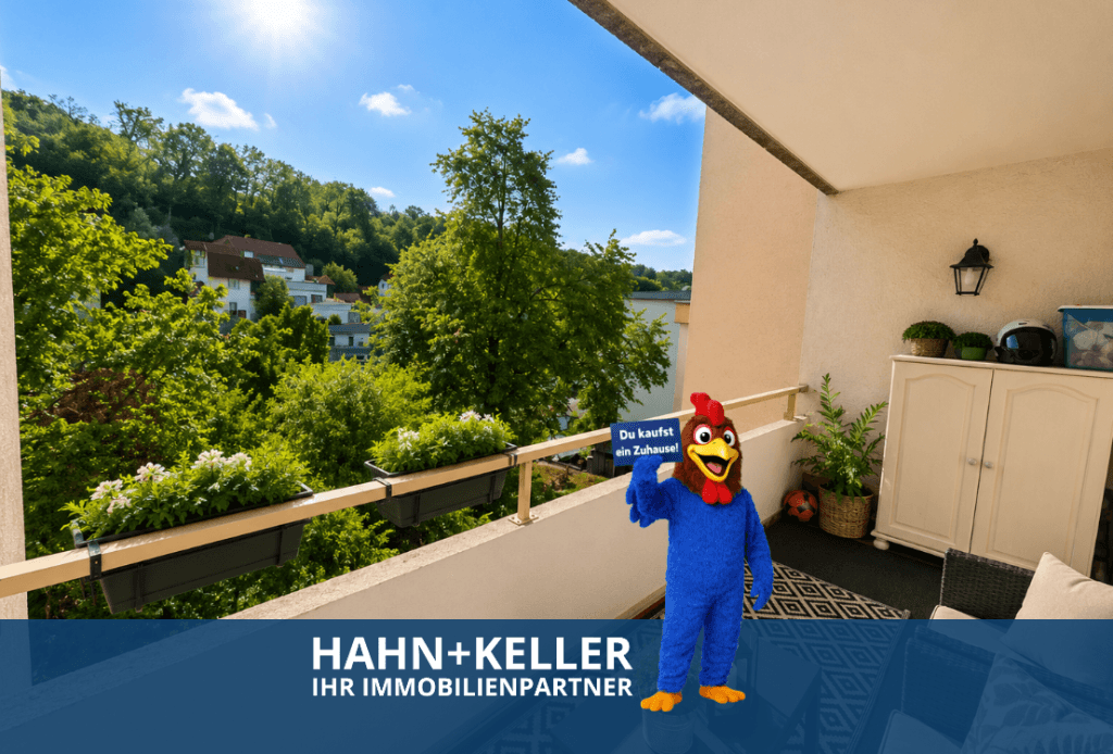 Seltene Gelegenheit! Interessante 2 Zimmer-Wohnung mit Süd-Balkon!