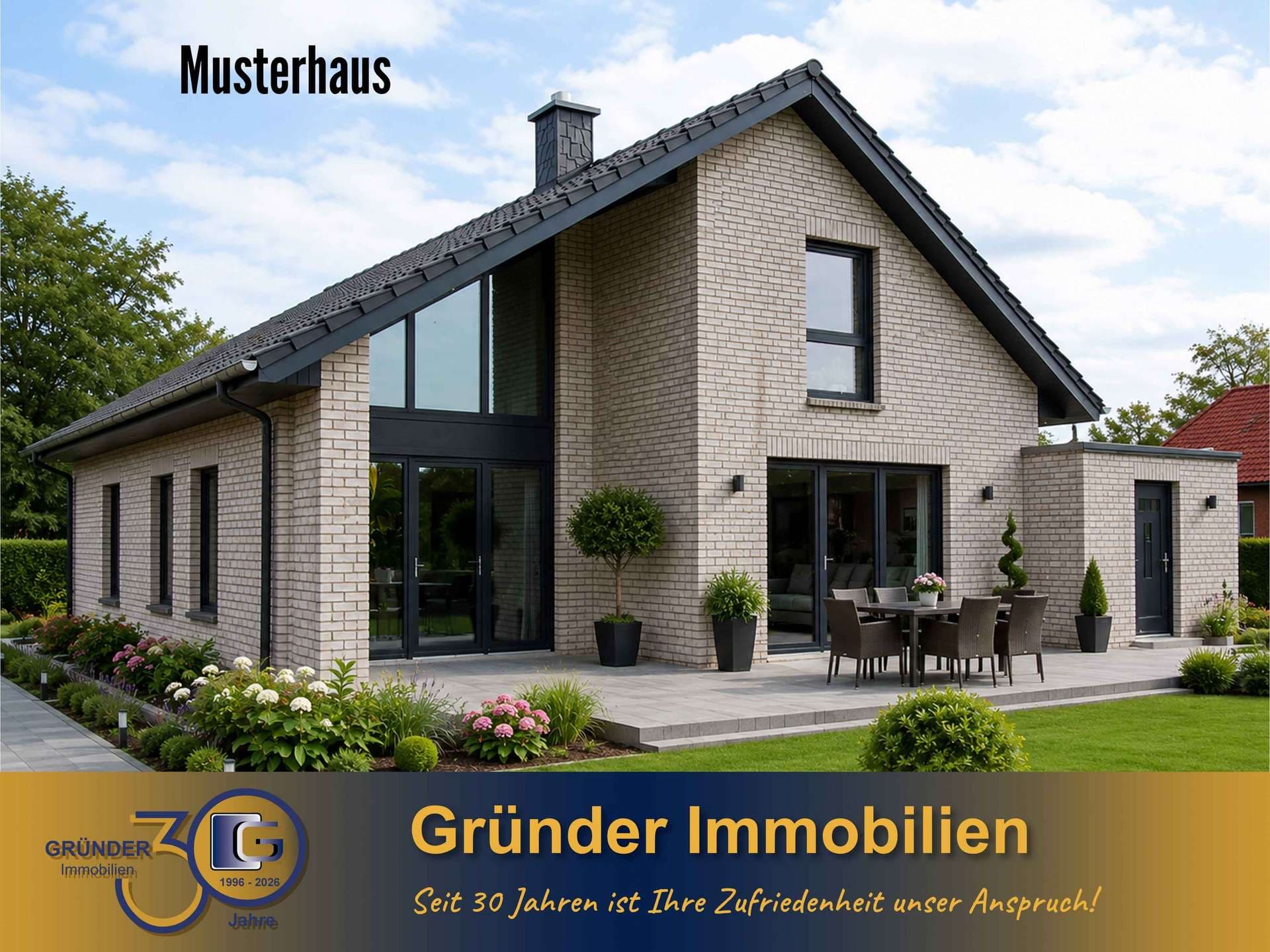 Provisionsfrei für Käufer! Licht, Raum, Design: Ihr klimafreundlicher Satteldachbungalow!