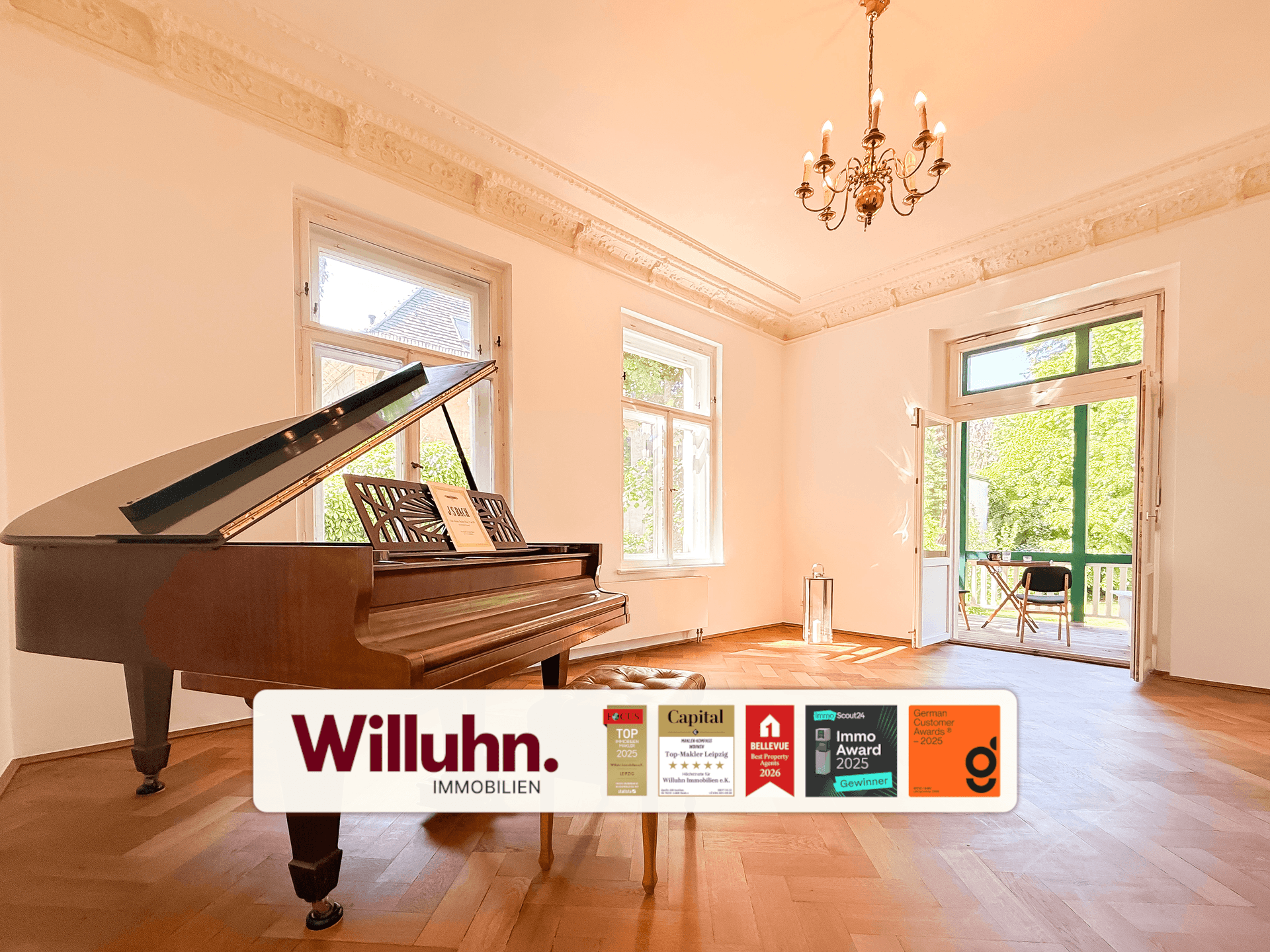 *ab sofort mieten* Gründerzeitvilla I 7 Zimmer I 308 m² Wohnfläche I 2.020 m² Garten I 2 Stellplätze