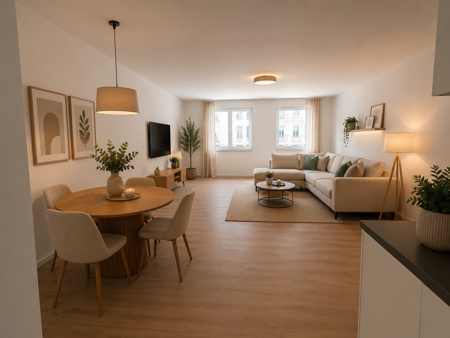 **2 Monate mietfrei wohnen** 1-Zimmer-Wohnung mit Einbauküche E1-01-07 WE 0.87