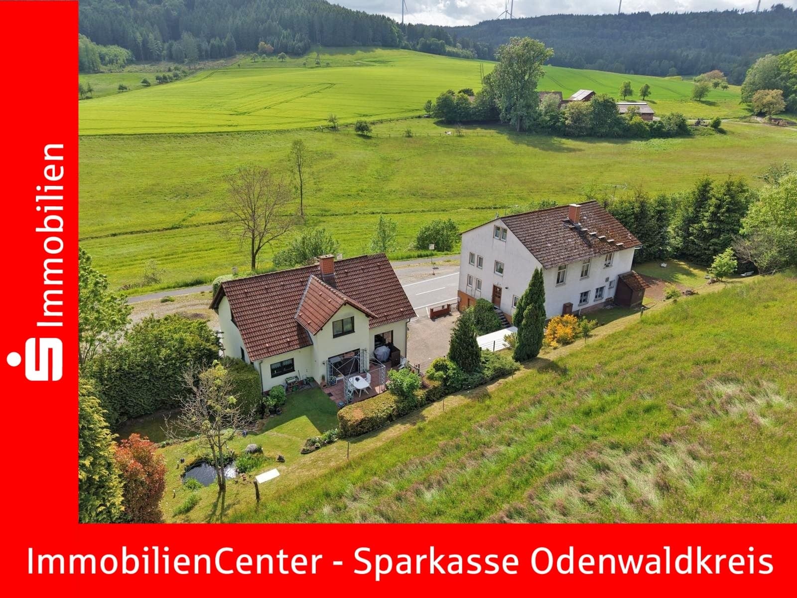 Viel Platz für große Familien, Tierhaltung und vieles mehr! Zwei Häuser, Wiese, Parkplatz