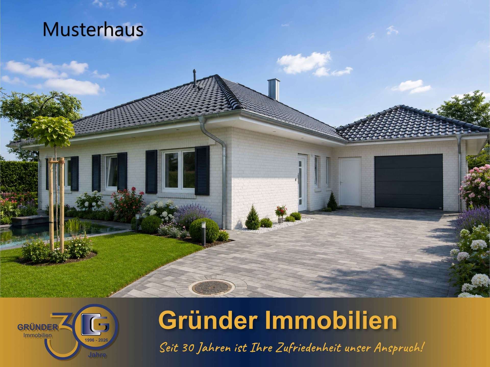 Provisionsfrei für Käufer! Modern wohnen auf einer Ebene – Neubau-Bungalow zum Erstbezug