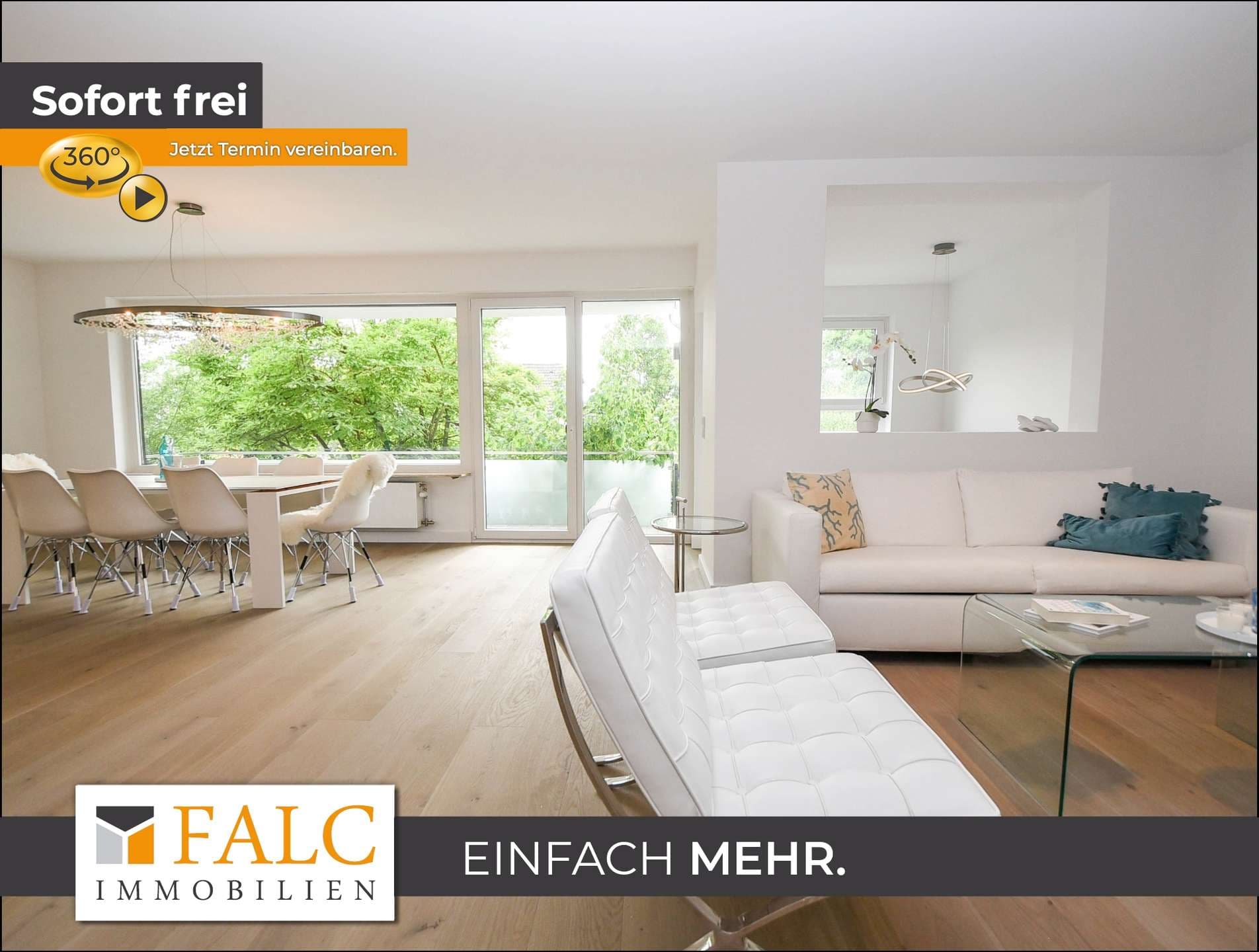 Komplett renovierte Luxus Maisonette im Grünen