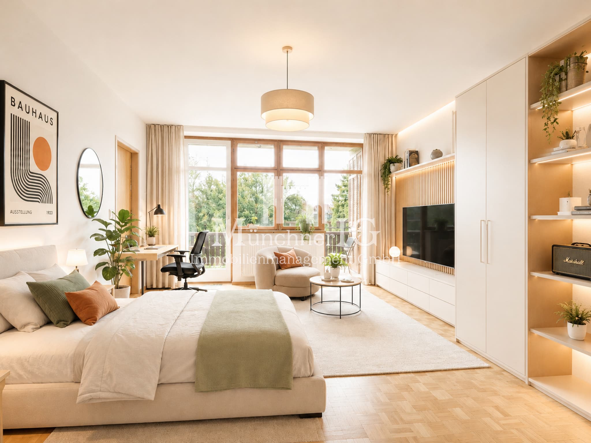 MÜNCHNER IG: 4-Zimmer-Wohnung in Bestlage Garching – Selber wohnen oder vermieten!