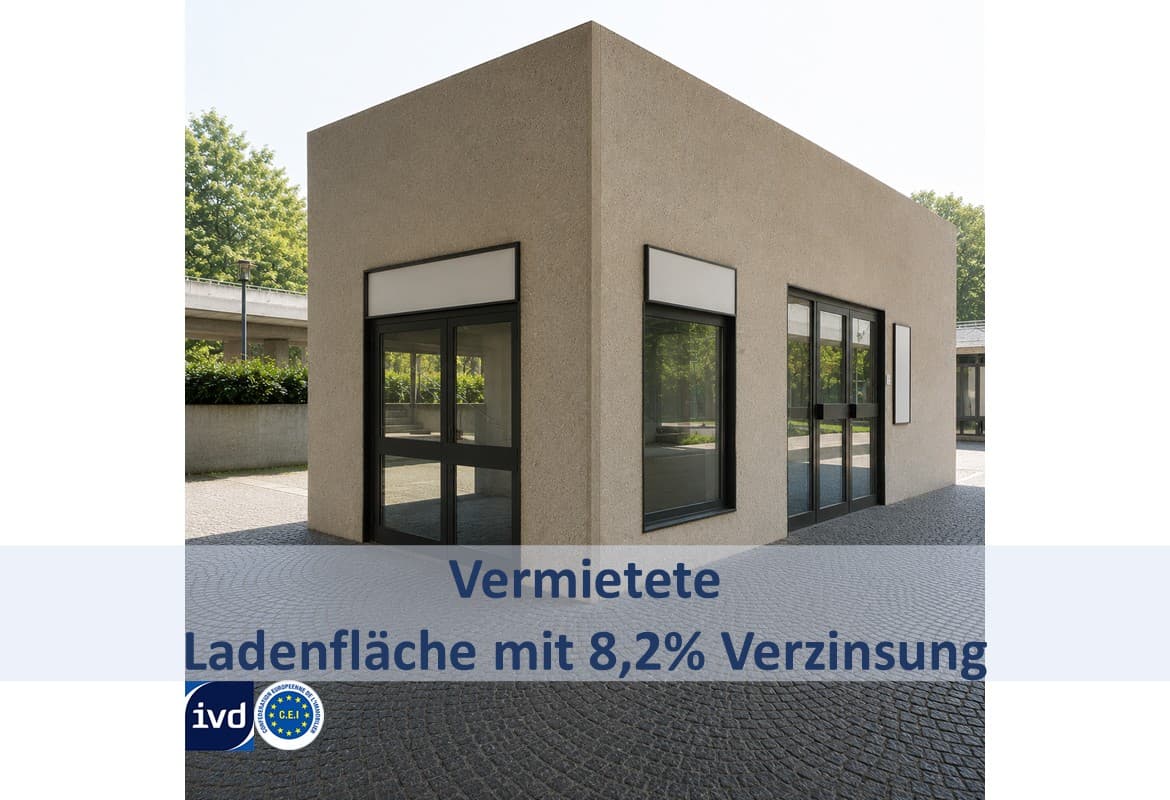 KAPITALANLEGER AUFGEPASST
– VOLLVERMIETETE LADENFLÄCHE MIT 6,5 VERZINSUNG –