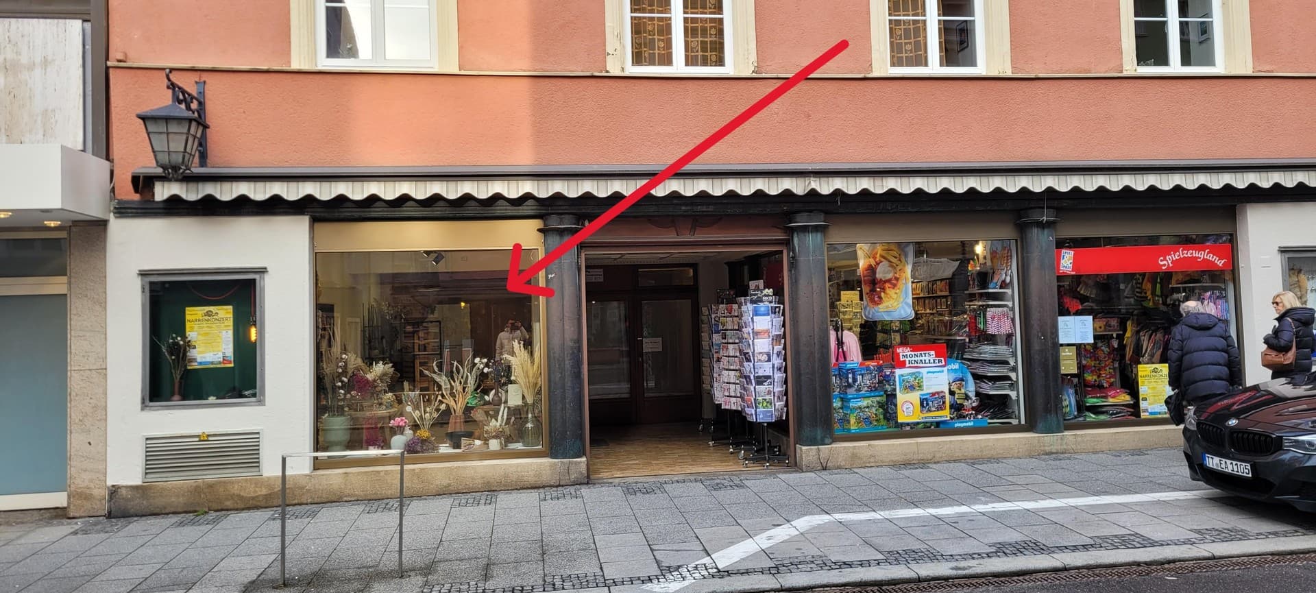 Attraktives Ladenlokal in 1A-Lage von Überlingen – 32 m² Verkaufsfläche + 38 m² Lager
