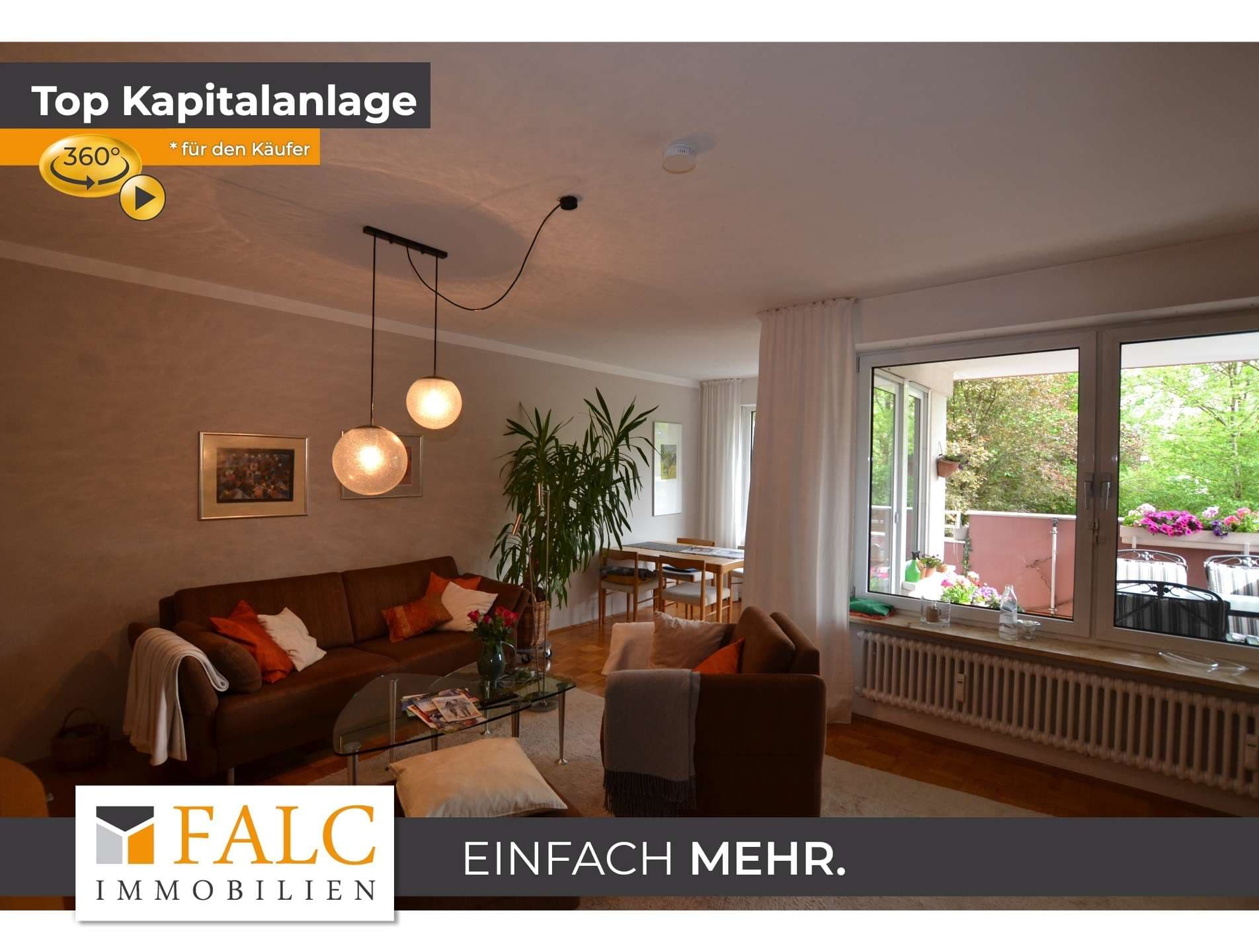 Langjährig vermietete 3-Zimmer-Wohnung mit Balkon und Stellplatz – Kapitalanlage mit Perspektive