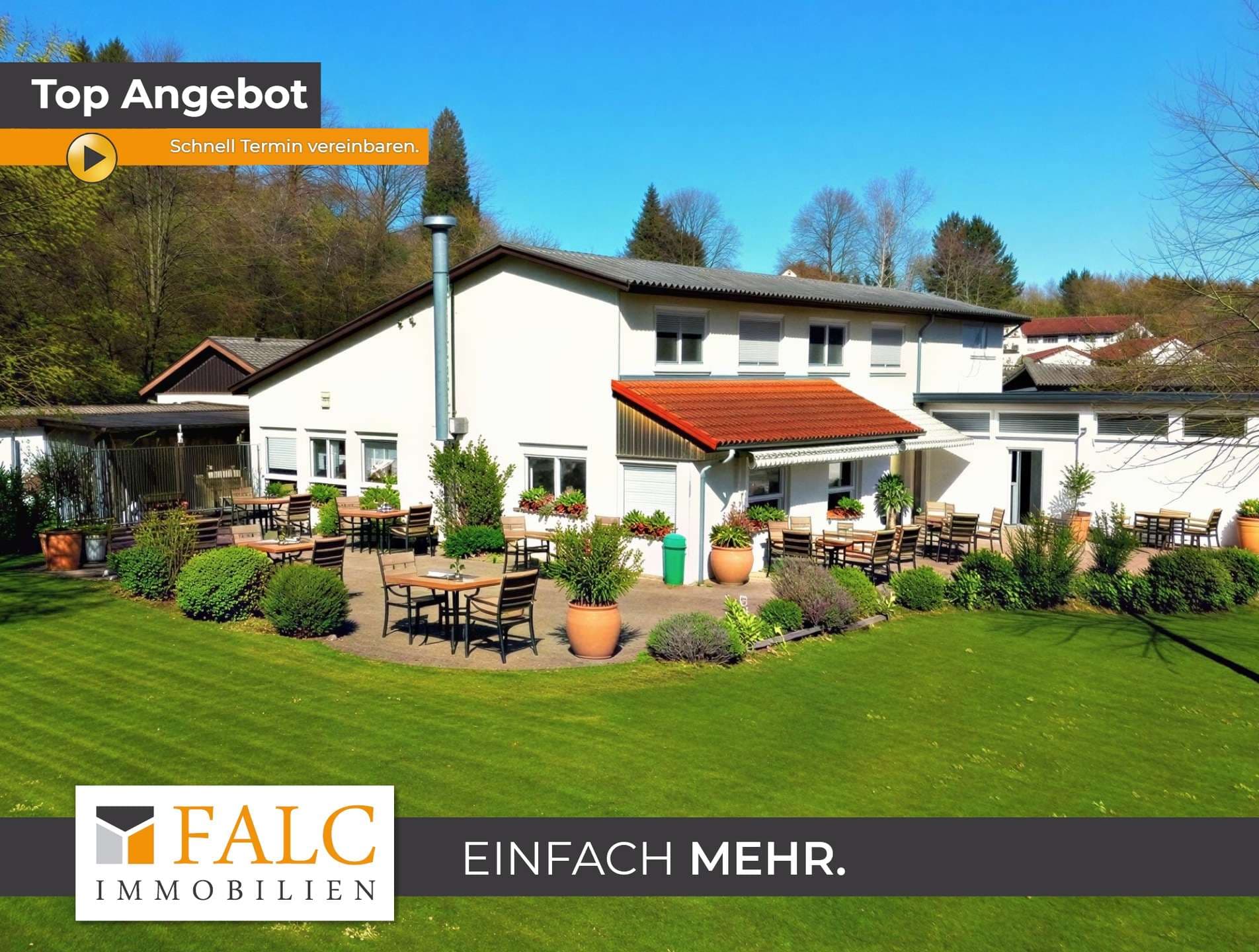 Jetzt zuschlagen! Saisonstarkes Restaurant mit Laufkundschaft! Direkt am Freibad - FALC Immobilien