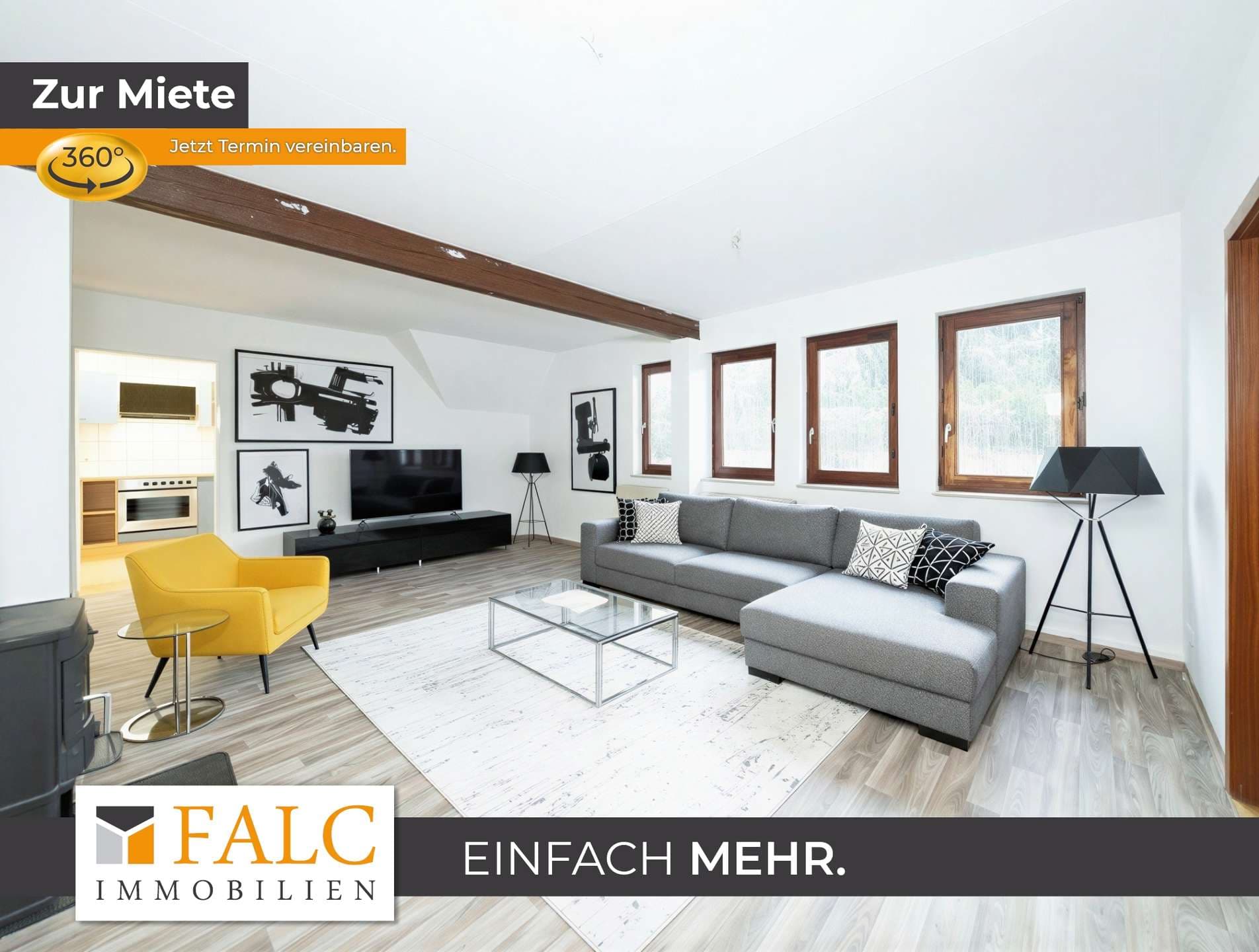 Ruhe und Platz in der Natur - 3,5 Zimmer