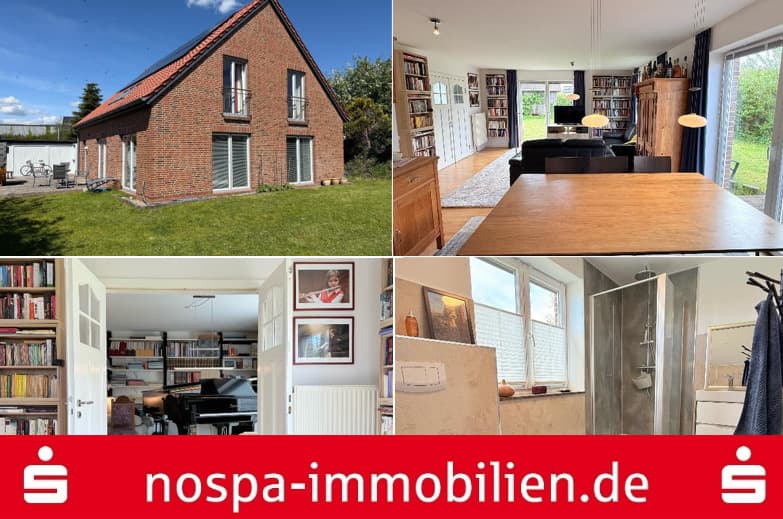 Raumwunder in der Kreisstadt Husum – gepflegtes Zuhause in ruhiger Sackgassenendlage.