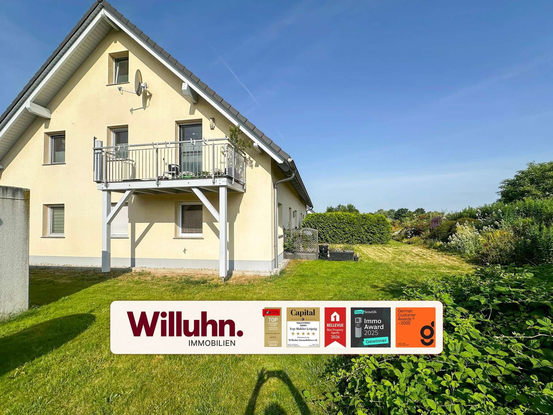 Über 2 Etagen! Stellplatz und Garage | Fußbodenheizung | Luft-Wärme-Pumpe